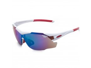 Športové slnečné okuliare LEANDRO LIDO Challenger One white/colored