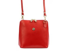 kozena damska crossbody kabelka gregorio 1702 cervena 1