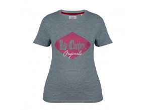 Lee Cooper Diamant Dámske Tričko Šedé (Veľkosť XL)