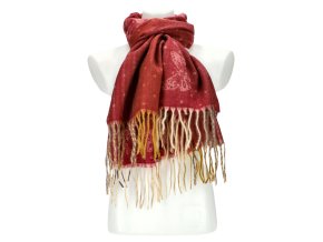 zimni damska sala sh86 cervena
