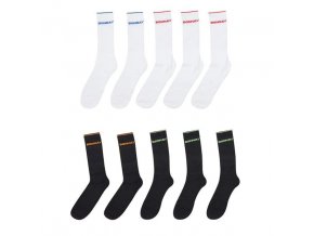 Donnay Pánske Športové Ponožky 10Pack Biele Čierne (Veľkosť 41 - 45)