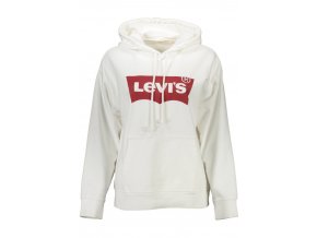 LEVI'S Dámska Športová Mikina s Kapucňou Biela (Veľkosť S)