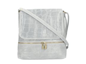 kozena damska crossbody kabelka tr189 vanna grigio 1