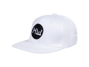 HIDETOSHI WAKASHIMA HIDETOSHI WAKASHIMA "Izumi" snapback čiapka biela
