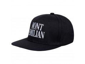 MONT EMILIAN "Dijon" snapback čiapka čierna