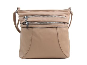 crossbody damska kabelka hb 137 latte hneda