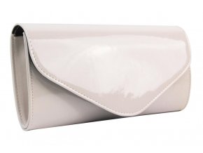 Dámska listová kabelka SP107 svetlo béžový lak GROSSO