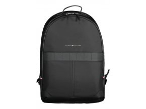 Tommy Hilfiger Praktický Pánsky Batoh Čierna (Veľkosť UNI, Farba čierna)