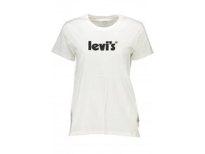 LEVI'S Perfektné Dámske Tričko Krátky Rukáv Biela