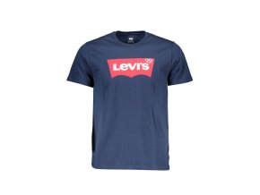 LEVI'S Perfektné Pánske Tričko Krátky Rukáv Modrá (Veľkosť XL, Farba modrá)