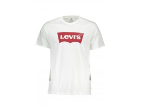 LEVI'S Perfektné Pánske Tričko Krátky Rukáv Biela