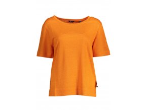 Gant Perfektné Dámske Tričko Krátky Rukáv Oranžová (Veľkosť S, Farba oranžová)