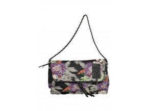 DESIGUAL Fantastická Dámska Kabelka 34X22X16cm Čierna (Veľkosť UNI, Farba čierna)