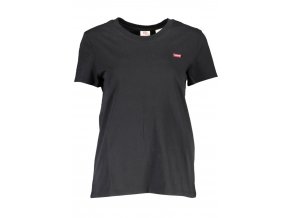 LEVI'S Perfektné Dámske Tričko Krátky Rukáv Čierna (Veľkosť XS, Farba čierna)