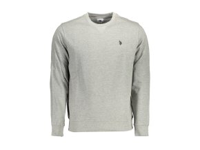 U.S. POLO Perfektná Pánska Mikina Šedá (Veľkosť 2XL, Farba šedá)