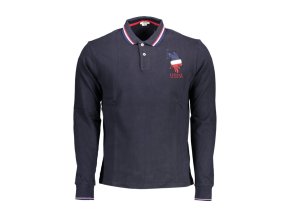 Pánska Polokošeľa U.S. POLO Modrá (Veľkosť M, Farba modrá)