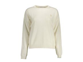 U.S. POLO Štýlový Dámsky Pulóver Biela (Veľkosť XL, Farba Biela)