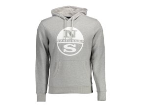 North Sails Perfektná Pánska Mikina Šedá (Veľkosť 2XL, Farba šedá)