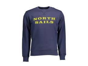 North Sails Perfektná Pánska Mikina Modrá (Veľkosť XL, Farba modrá)