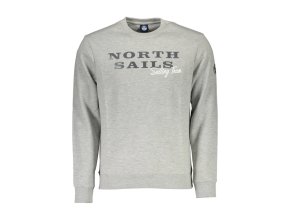 North Sails Perfektná Pánska Mikina Šedá