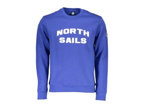 North Sails Perfektná Pánska Mikina Modrá (Veľkosť XL, Farba modrá)