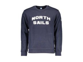 Pánska Mikina bez zipsu North Sails Modrá (Veľkosť S, Farba modrá)