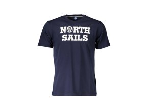 North Sails Perfektné Pánske Tričko Krátky Rukáv Modrá (Veľkosť M, Farba modrá)