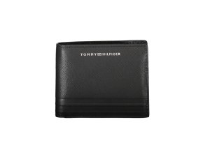 Pánska Peňaženka Tommy Hilfiger Čierna (Veľkosť UNI, Farba čierna)