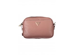 GUESS JEANS Praktická Dámska Crossbody Kabelka Ružová (Veľkosť UNI, Farba ružová)
