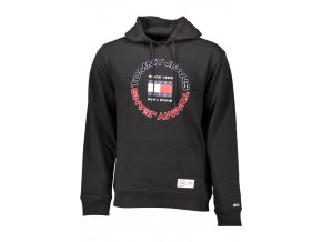 Tommy Hilfiger Perfektná Pánska Mikina Čierna (Veľkosť XL, Farba čierna)