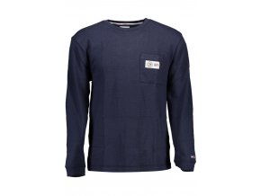 Tommy Hilfiger Štýlový Pánsky Pulóver Modrá (Veľkosť S, Farba modrá)