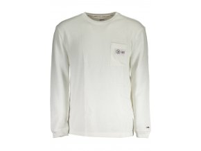 Tommy Hilfiger Štýlový Pánsky Pulóver Biela (Veľkosť 2XL, Farba Biela)