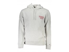 Pánska Mikina bez zipsu Tommy Hilfiger Šedá (Veľkosť M, Farba šedá)