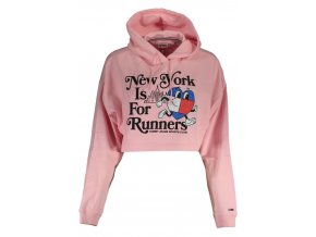 Tommy Hilfiger Perfektná Dámska Mikina Ružová (Veľkosť S, Farba ružová)