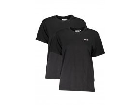Fila Perfektné Dámske Tričko Krátky Rukáv Čierna (Veľkosť XS, Farba čierna)