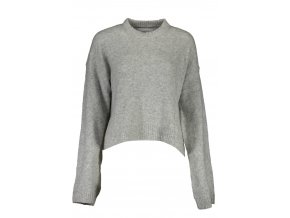 Calvin Klein Štýlový Dámsky Sveter Šedá (Veľkosť XS, Farba šedá)