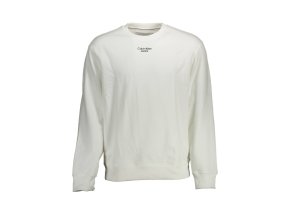 Calvin Klein Perfektná Pánska Mikina Biela