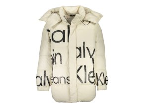 Calvin Klein Perfektná Pánska Bunda Béžová (Veľkosť M, Farba Bežová)