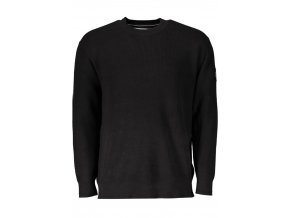 Calvin Klein Štýlový Pánsky Pulóver Čierna (Veľkosť M, Farba čierna)