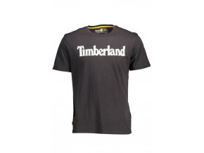 Timberland Perfektné Pánske Tričko Krátky Rukáv Čierna