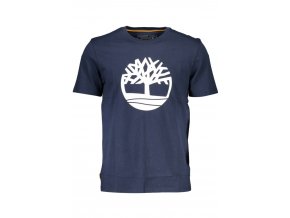 Timberland Perfektné Pánske Tričko Krátky Rukáv Modrá