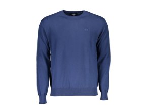 LA MARTINA Štýlový Pánsky Pulóver Modrá (Veľkosť S, Farba modrá)