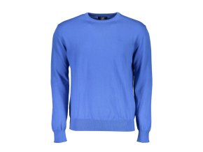 LA MARTINA Štýlový Pánsky Pulóver Modrá (Veľkosť S, Farba modrá)