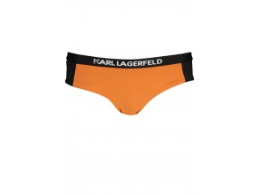 KARL LAGERFELD BEACHWEAR Perfektné Dámske Plavky Spodný diel Oranžová