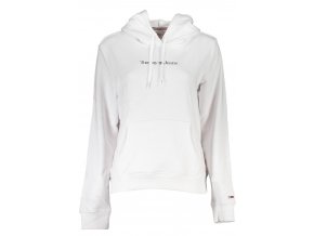 Tommy Hilfiger Perfektná Dámska Mikina Biela (Veľkosť S, Farba Biela)