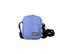 NORWAY 1963 Praktická Pánska Crossbody Taška Modrá (Veľkosť UNI, Farba modrá)
