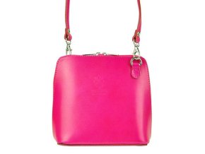 kozena crossbody damska kabelka 1702 fuchsie 1