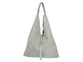kozena damska kabelka pres rameno s7137 grigio 1