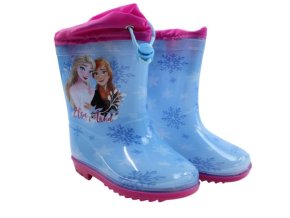 Frozen Detské Topánky do Dažďa Svetlo modré (Veľkosť 24, Farba modrá)