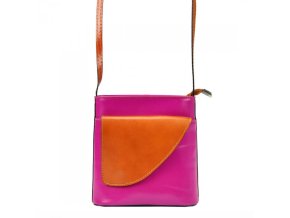 kozena damska crossbody kabelka gregorio 115 ruzova 1